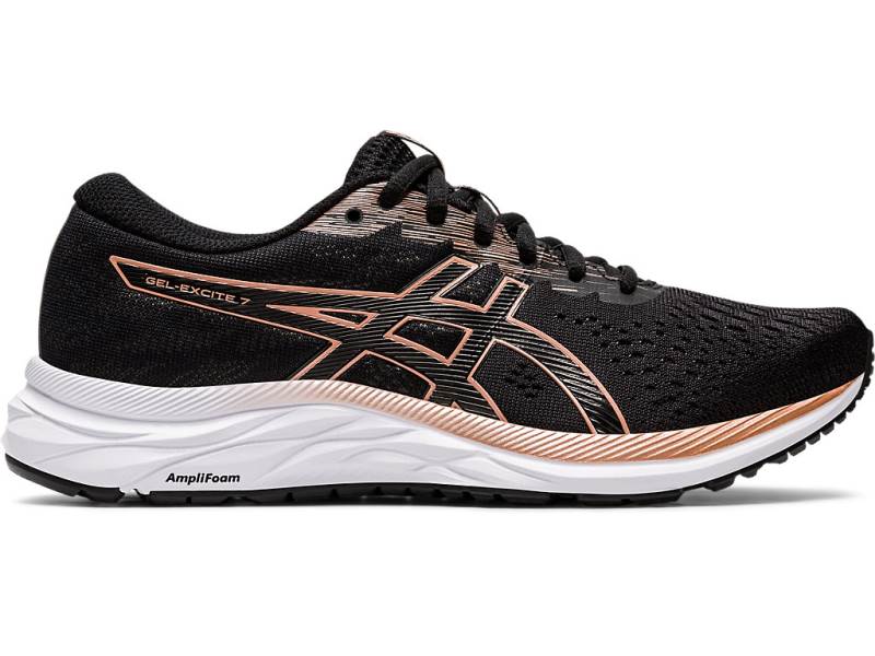 Dámské Běžecké Boty Asics GEL-EXCITE 7 Černé 62780ROJL